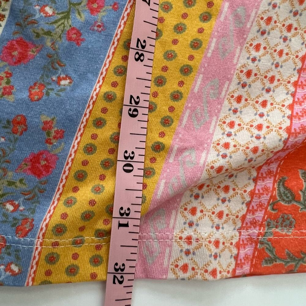 Free People As It Was Two Piece Skirt Set In Oak Multi Tropical Print Size M - Picture 13 of 16